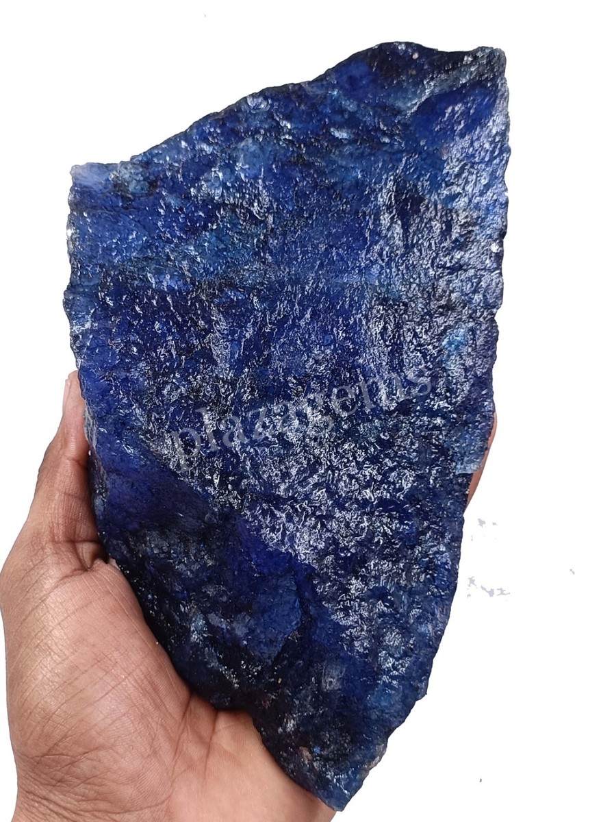 7159.00 CT Natural Blue Sapphire Rough Color Enhanced Dyed EGL