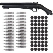 NEW T4E .68 Cal HDS 16 Joule Paintball Shotgun Tactical Package Kit #2 - Black