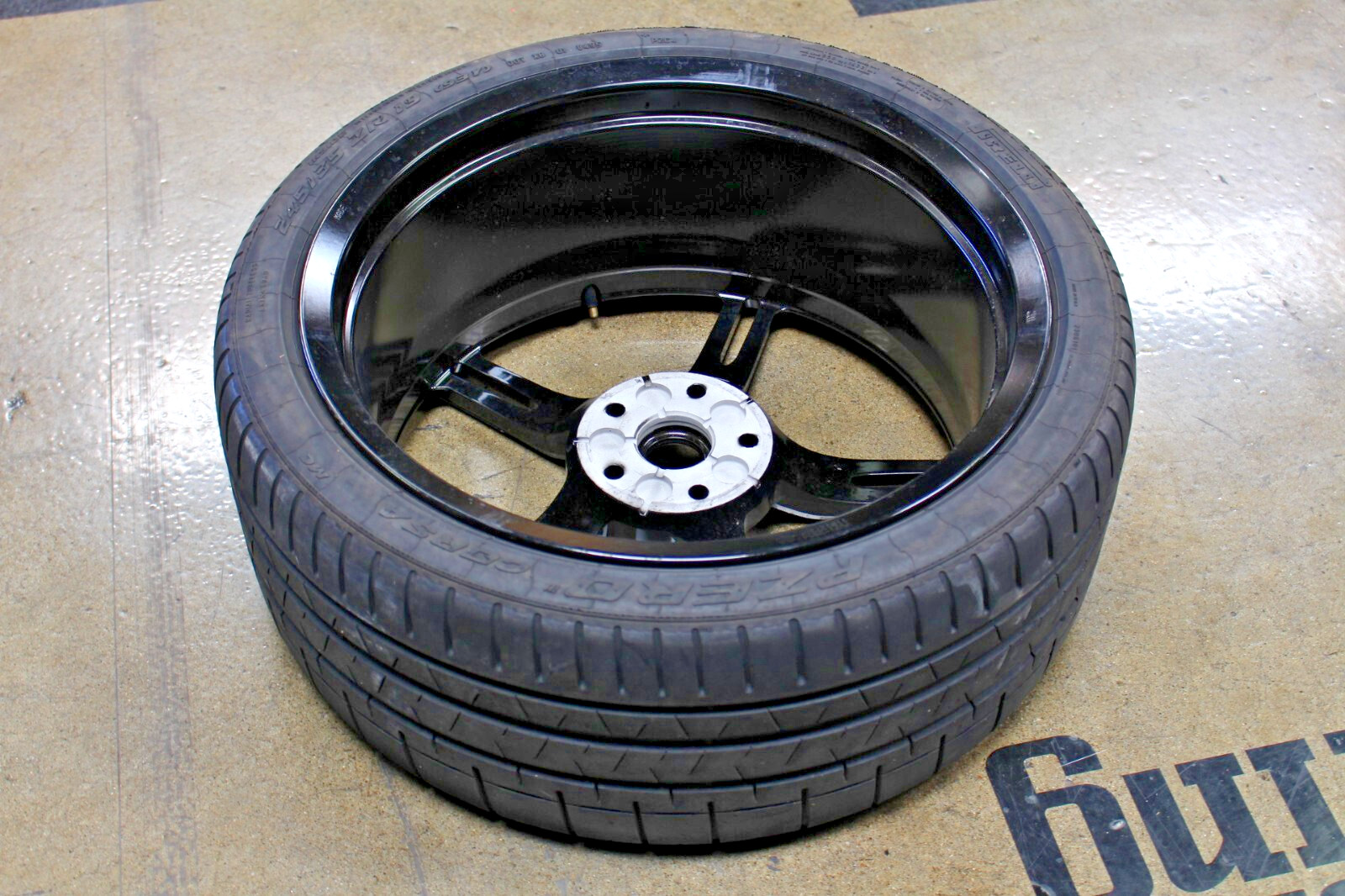 2015 McLaren 650S, Front Wheel, Bent Barrel, Used, P/N 11B1273CP