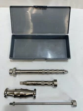 Set of 4 Arthrex Orthopedic Driving Set w/ Case Trauma ACL Orthopedics