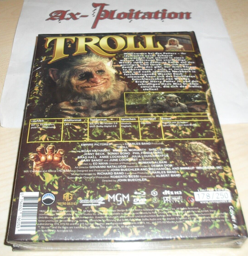 Troll - Wattiertes Mediabook / Blu Ray + DVD / Limitiert 178/250 Cover A OVP - Picture 2 of 4