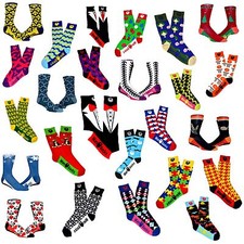 ManBrands ManSocks Patterns Fun Adult Gifts Socks