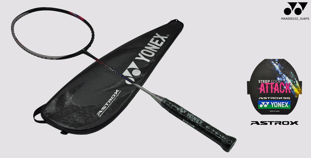 Yonex Badminton Racquet - Astrox 55 (AX55) - 5U (75-80g Yonex Badminton Racquet - Astrox 55 (AX55) - 5U (75-80g