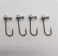 25 1/32 Ball Jig Head Unpainted Eagle Claw Bronze #6 MADE IN USA