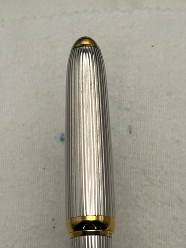 Louis Cartier Palladium Finished Fountain Pen, 18K M Nib-Exc. Condition - Picture 13 of 22