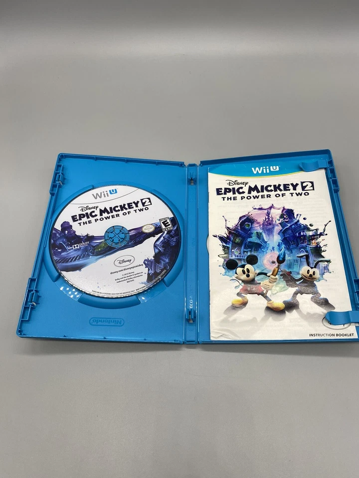 Disney Epic Mickey 2 The Power of Two (Nintendo Wii U) Complete -TESTED- - Image 3 of 4