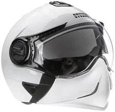 Studds Full Face Helmet Downtown White Colour L Size AEs