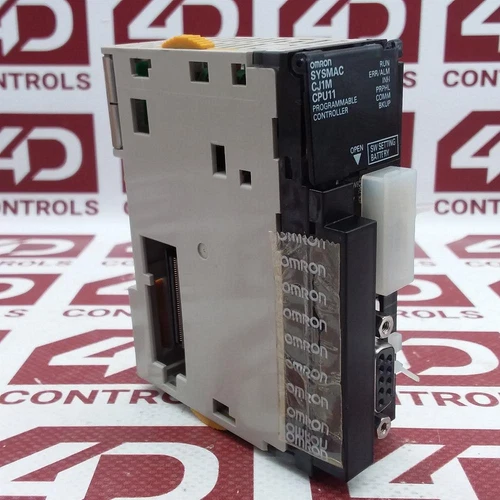 Omron CJ1M-CPU11 CPU CJ1M 5K PROG 32K DATA, Used