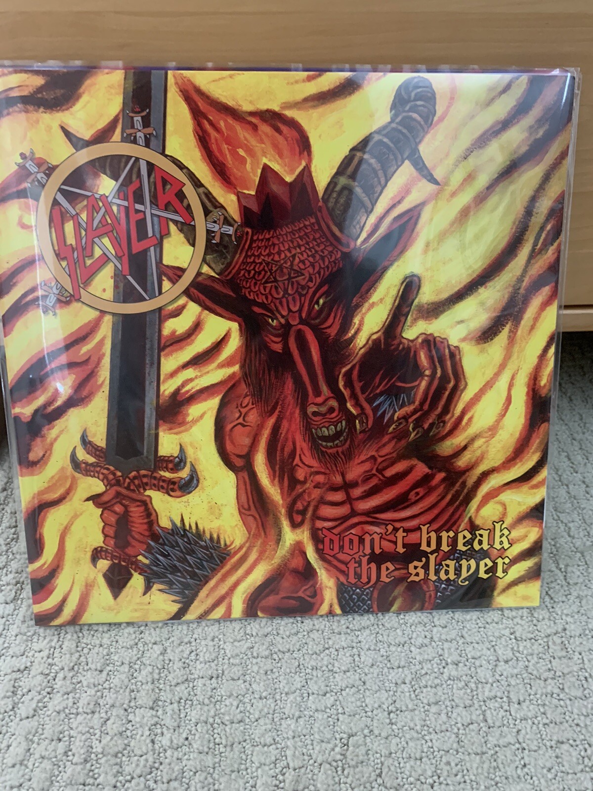 SLAYER Don't Break the Slayer Double 2LP RARE (Reek Of Death Records)
