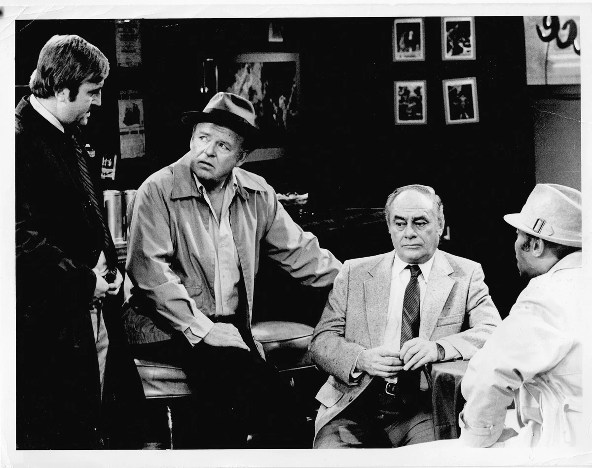 Carroll O'Connor Archie Bunker's Place Original CBS Press photo | eBay