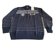 Maestri Di Sci Maglione Team Sciare Nuovo Con Etichetta Tg XL