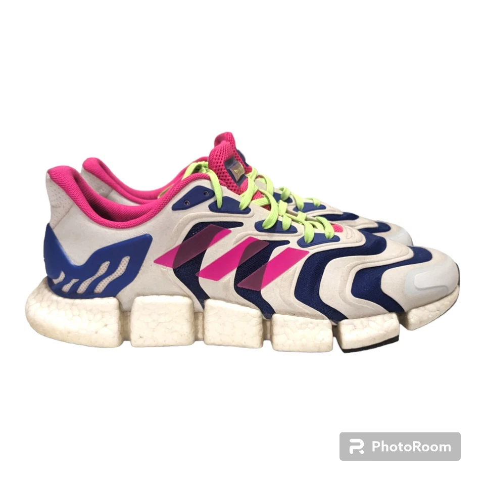 Adidas CLIMACOOL VENTO Men's Sz 12 Cloud White Shock Pink Signal Green  FX4731 - Image 2 of 4