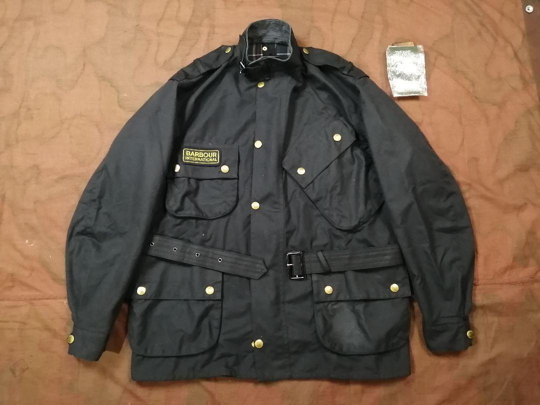 Barbour International C42 Black Police Jacket - Deadstock Barbour International C42 Black Police Jacket - Deadstock