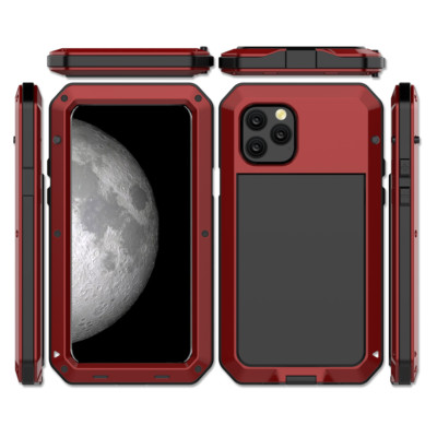 Shockproof Aluminum Gorilla Glass Heavy Case For iPhone 13 15 16 17 Pro Max 12 7