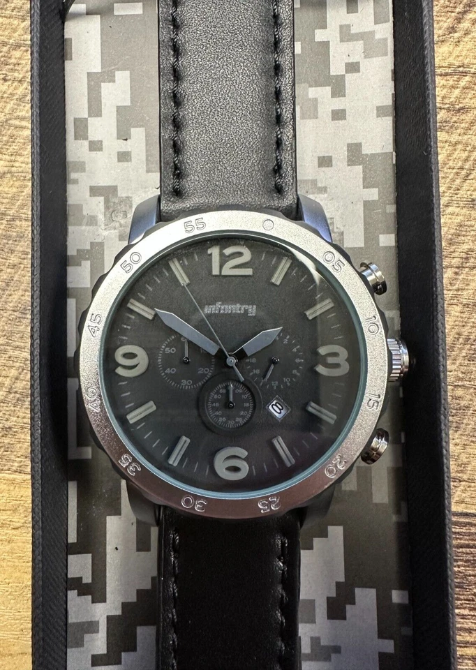 Reloj de pulsera Infantry FS-7 para hombre, relojes militares de campo para hombre FS-7 Foto 4 de 4