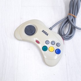 Sega Saturn Console Japan White Bundle with 8 Games & Memory HST-3220 Tested