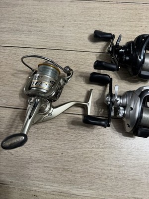 Shimano Citica 201 G6, Abu Vegeance casting, Mitchell Avocet 2000 Spinning