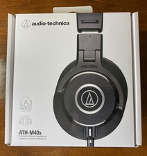 Audio-Technica ATH-M40x Over-Ear Headphones - Brand New - Black