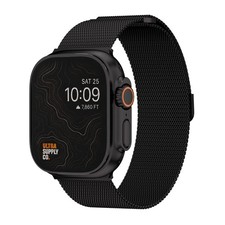 Milanese Band For Apple Watch Ultra 4 3/2/1 49mm Black