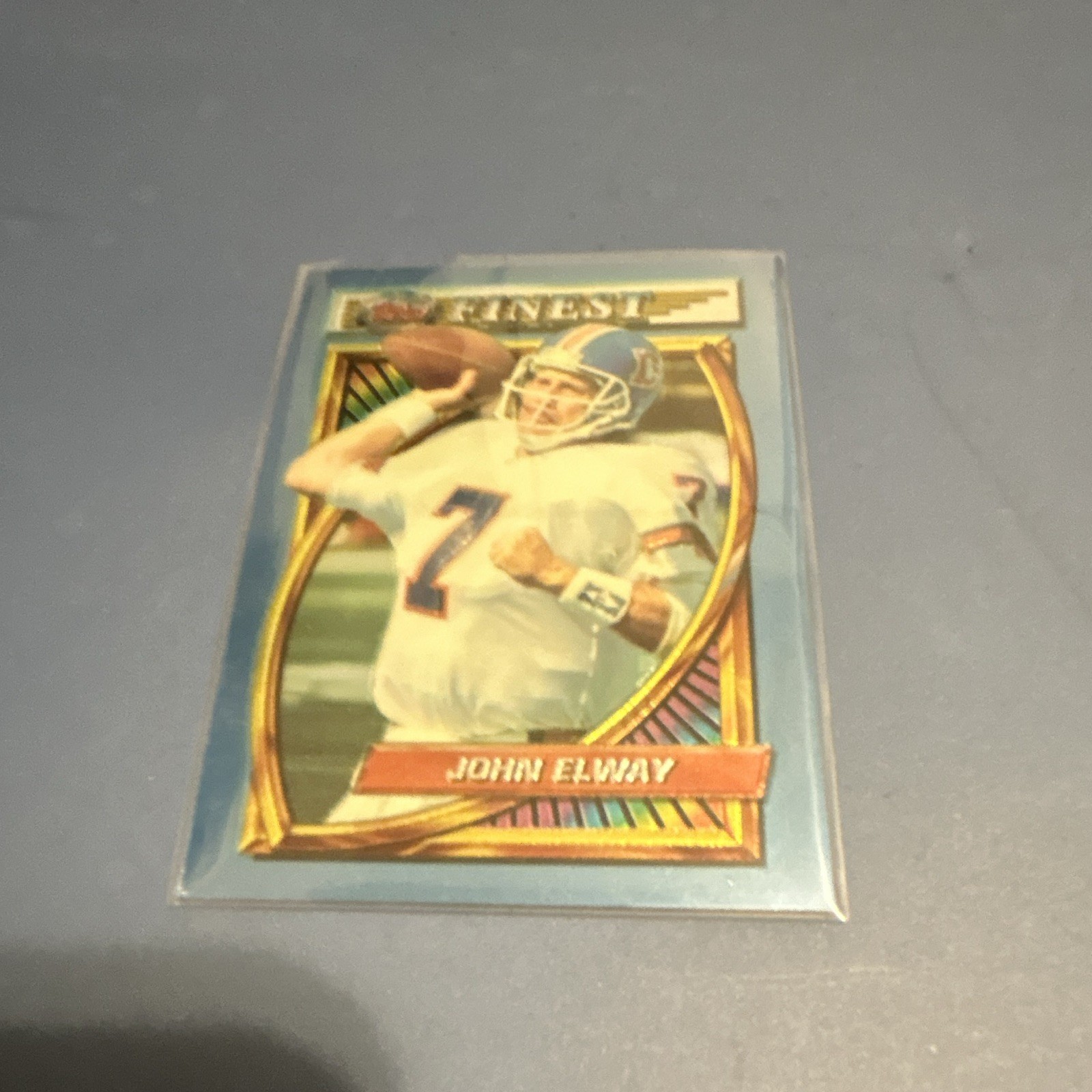 1994 Topps Finest - John Elway #119 Refractor