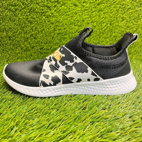 Adidas Puremotion Adapt Womens Size 8 Black Athletic Slip On Shoes Sneakers - Picture 3 of 10