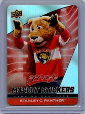 2025-26 Upper Deck MVP Mascot Stickers Stanley C. Panther Florida Panthers