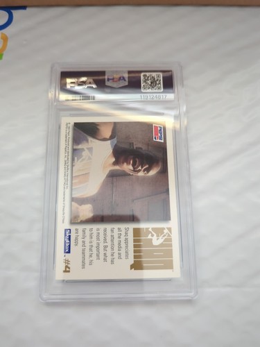 💥💥 1993 SkyBox Pepsi Shaq Attaq PSA 9 #4 On Bench With Kid - Picture 2 of 2