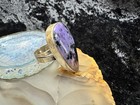 925 Sterling Silver Charoite Ring — photo 1