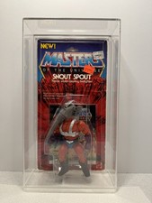 MOTU Vintage SNOUT SPOUT Clear Masters of the Universe MOC Sealed figure He-Man