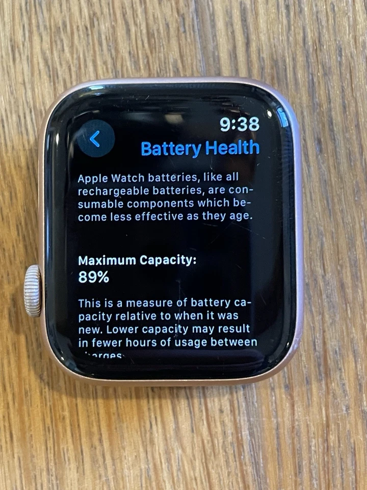 Apple Watch Serie 5 Excelente Estado GPS Oro Rosa 44m Foto 4 de 4