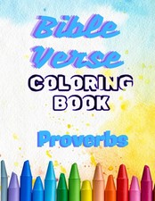 Bible Verse Coloring Book: Proverbs