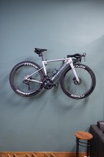 Road bike cycling wall mount