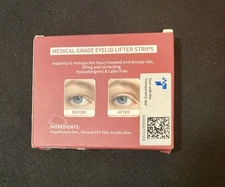 BONIAQ Medical Grade Instant Eyelid Lifter Strips Pack 40 Pcs 4mm-7mm Exp 9/2026