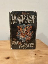 Ernest Hemingway For Whom The Bell Tolls First UK Edition Jonathan Cape 
