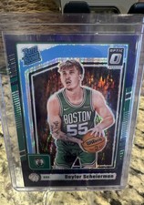 2024-25 Panini Donruss Optic Baylor Scheierman #263 Purple Shock Prizm (RC)