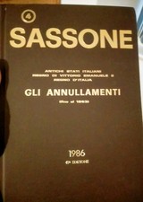 Catalogo Sassone GLI ANNULLAMENTI 1986 - ANTICHI STATI ITALIANI... 45 Edizione