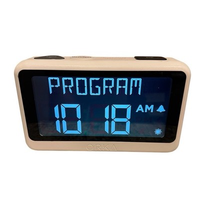 ORKA Talking Madi Talking & Recordable Alarm Clock/Pill Reminder Tested Works