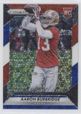 2016 Panini Prizm Rookie Red White & Blue Disco Prizm Aaron Burbridge #258 2u3
