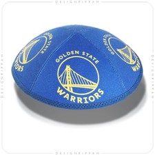 Golden State Warriors kippah - yarmulke | NBA basketball club | modern judaica