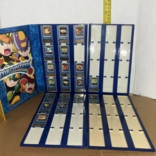 Megaman Nt Warrior Mattel Pet Battle Chip Net Navi Album Case Rare Foldable