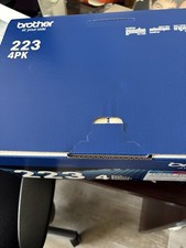 NEW GENUINE - BROTHER TN223 FULL SET TONER CARTRIDGES - TN2234PK - SEALED BOX