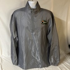 BDA Team USA Olympics Road To Rio 2016 Mens Lightweight Windbreaker Large Gray