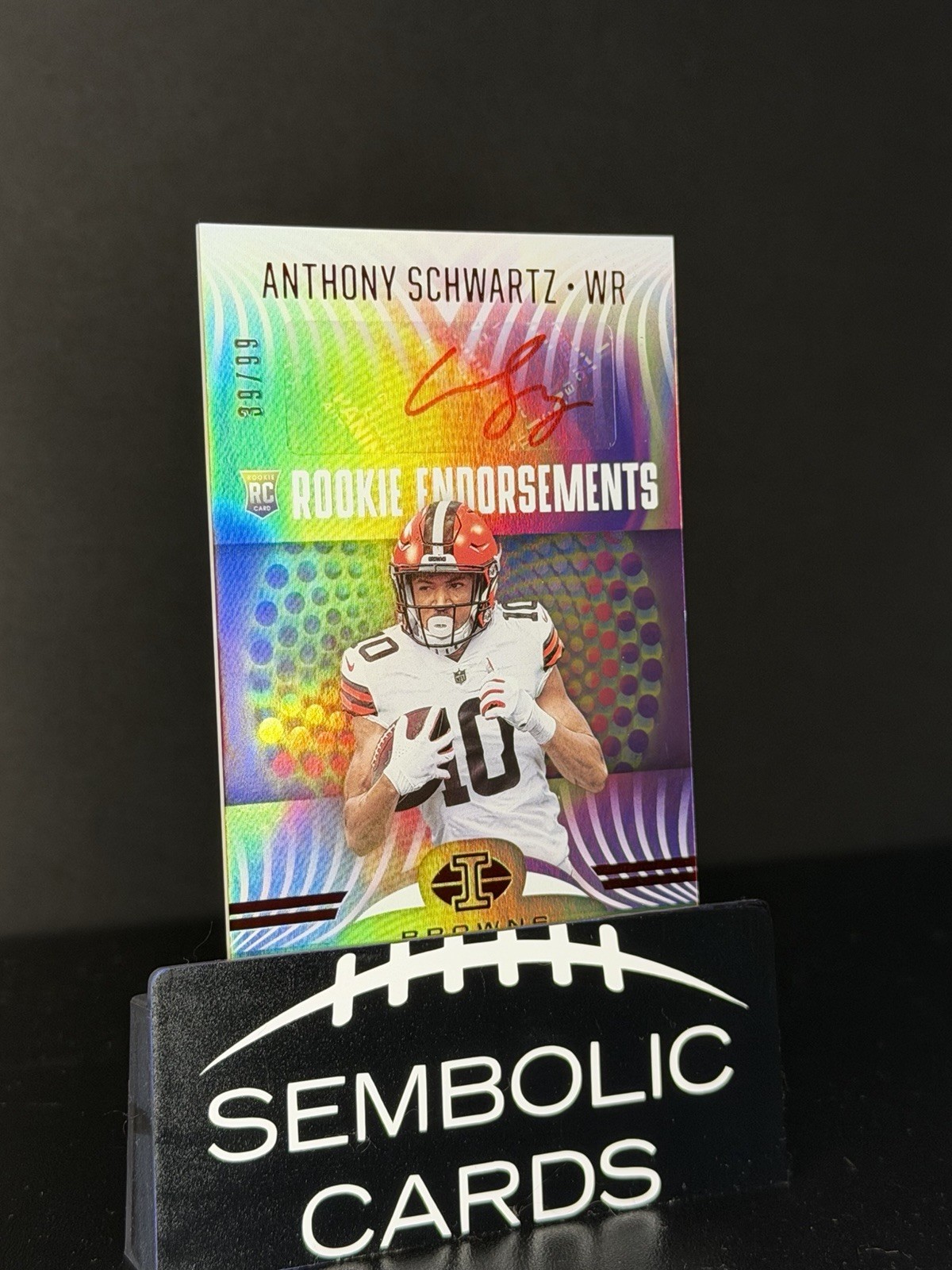 Anthony Schwartz Panini Illusions Rookie Endorsements Autographs #RE31 Purple