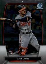 2023 Bowman Chrome #86 JOEY ORTIZ - BAL ORIOLES -  Rookie RC BUY 3 GET 1 FREE