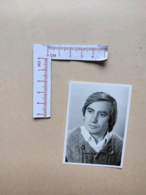   Alte Fotografie Foto 1981 Mann Portrait Herr Junge