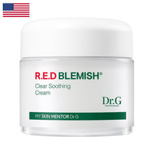 Dr.G Red Blemish Clear Soothing Korean Moisturizer Face Cream 70Ml - Cica Cream