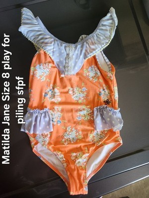 Matilda Jane Girl One Piece Swimsuit Size 8