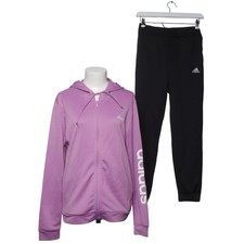 Adidas, Trainingsanzug Set, Größe: L, Recyceltes Polyester, Lila/Schwarz #flo