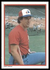 Gary Carter HOF - 1984 Topps Glossy Send-Ins #9 [NM] [Base Set Baseball Card]