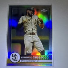 2026 Topps Series 1 Fernando Tatis Jr. Flagship Chrome Refractor #85 Padres